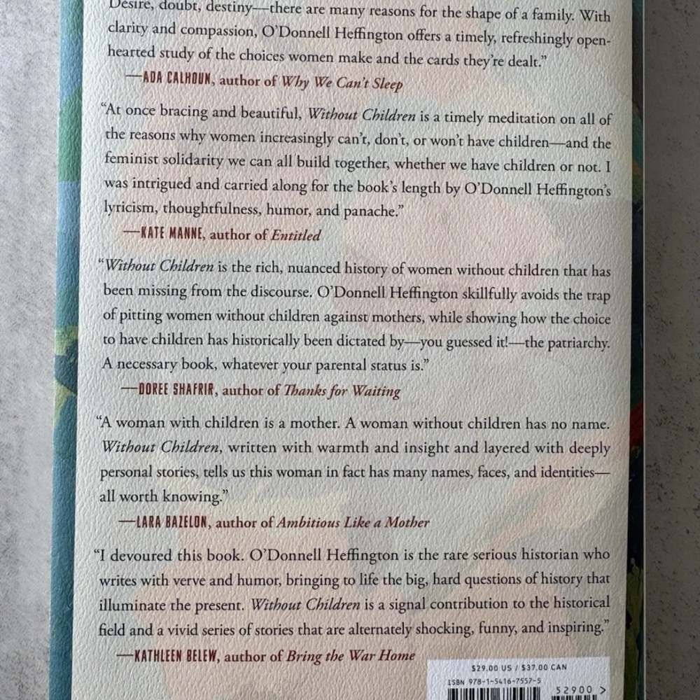 Without Children: The Long History of Not Being a Mother by O'Donnell Heffington - Picture 3 of 4